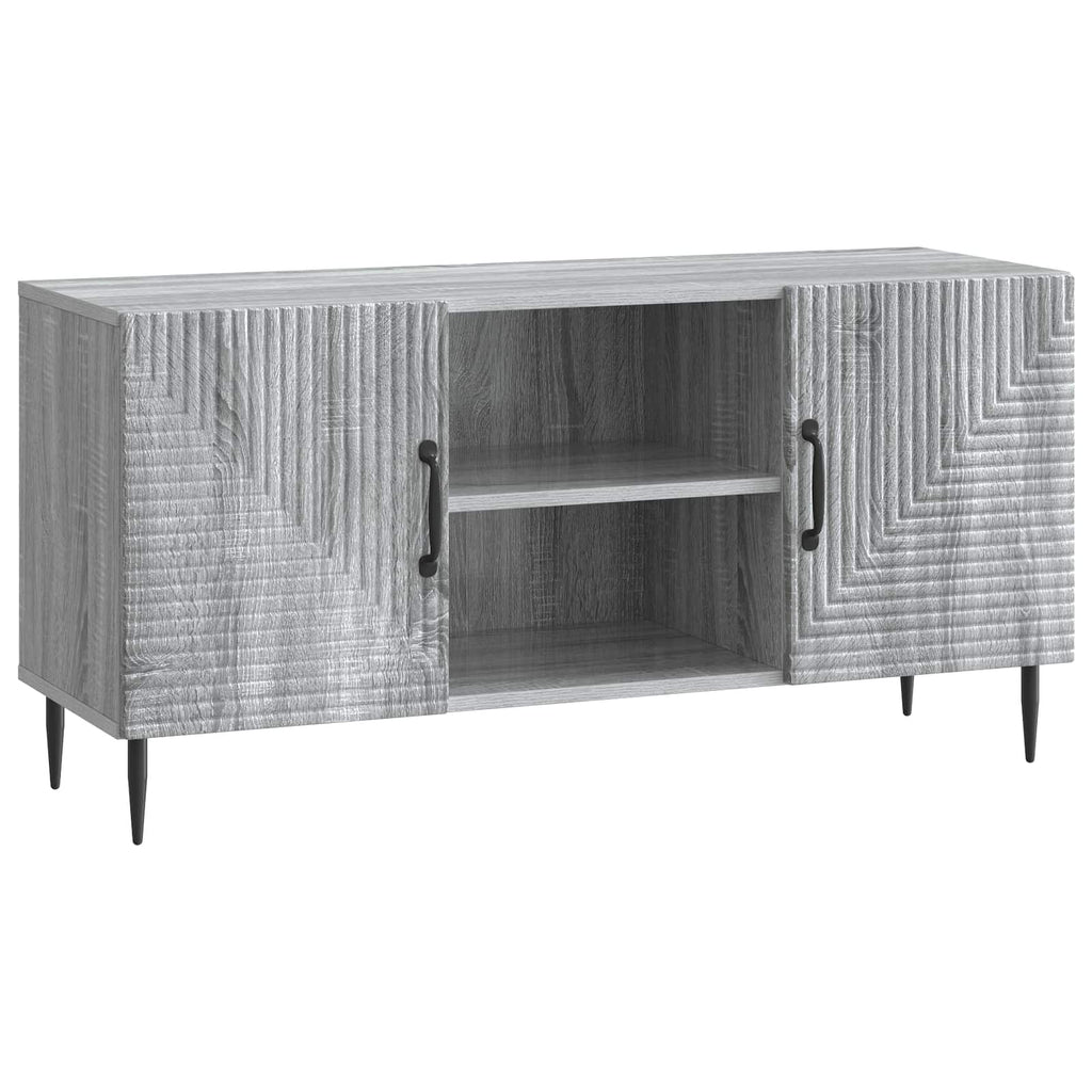 Mobile TV Grigio Sonoma 102 x 34,5 x 50 cm Legno ingegnerizzato