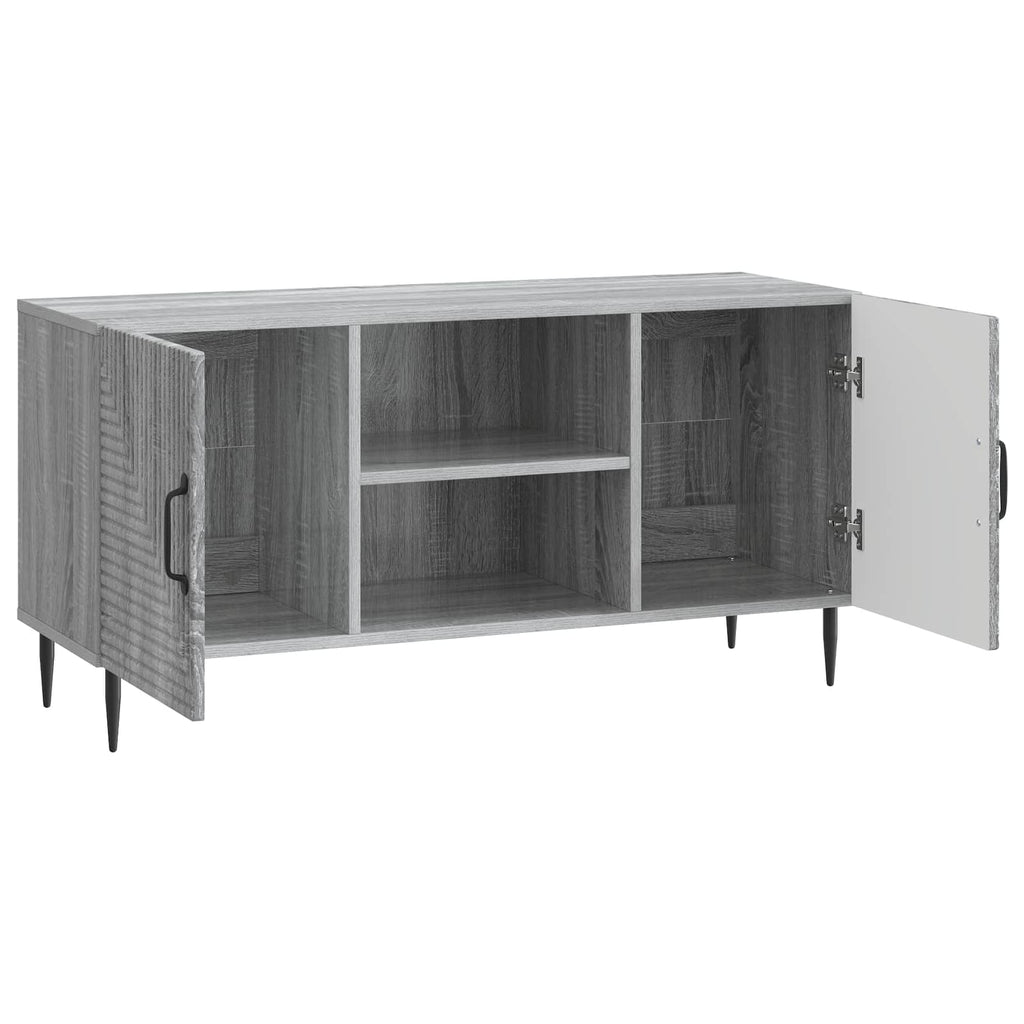 Mobile TV Grigio Sonoma 102 x 34,5 x 50 cm Legno ingegnerizzato
