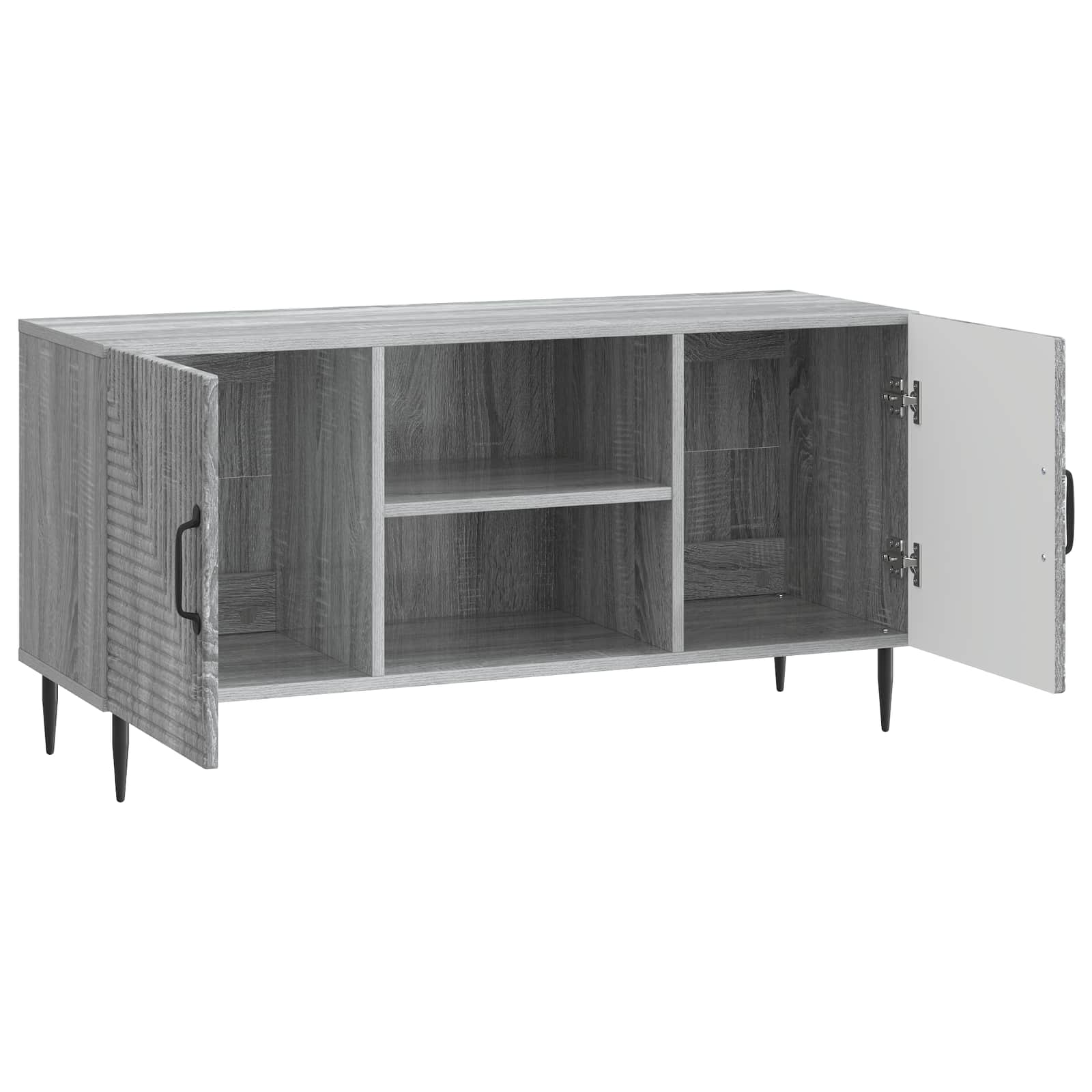 Mobile TV Grigio Sonoma 102 x 34,5 x 50 cm Legno ingegnerizzato