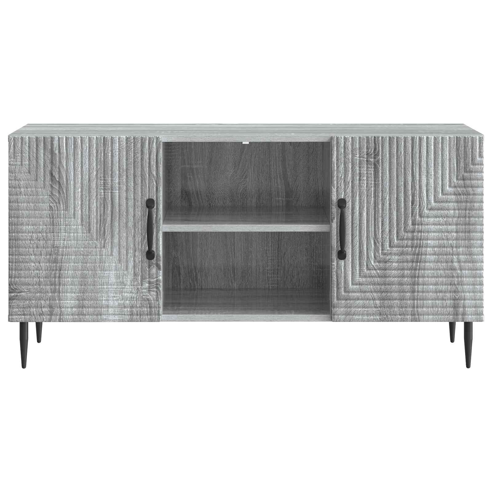 Mobile TV Grigio Sonoma 102 x 34,5 x 50 cm Legno ingegnerizzato