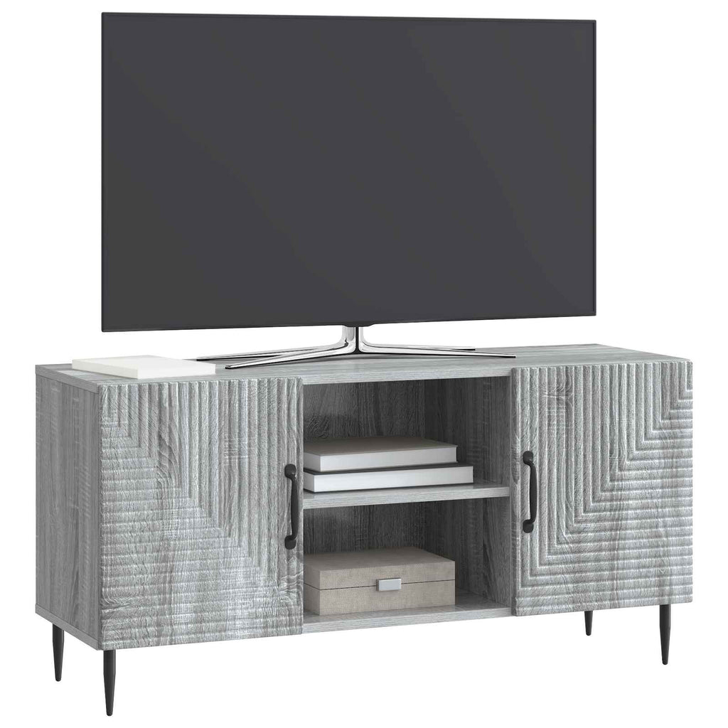 Mobile TV Grigio Sonoma 102 x 34,5 x 50 cm Legno ingegnerizzato