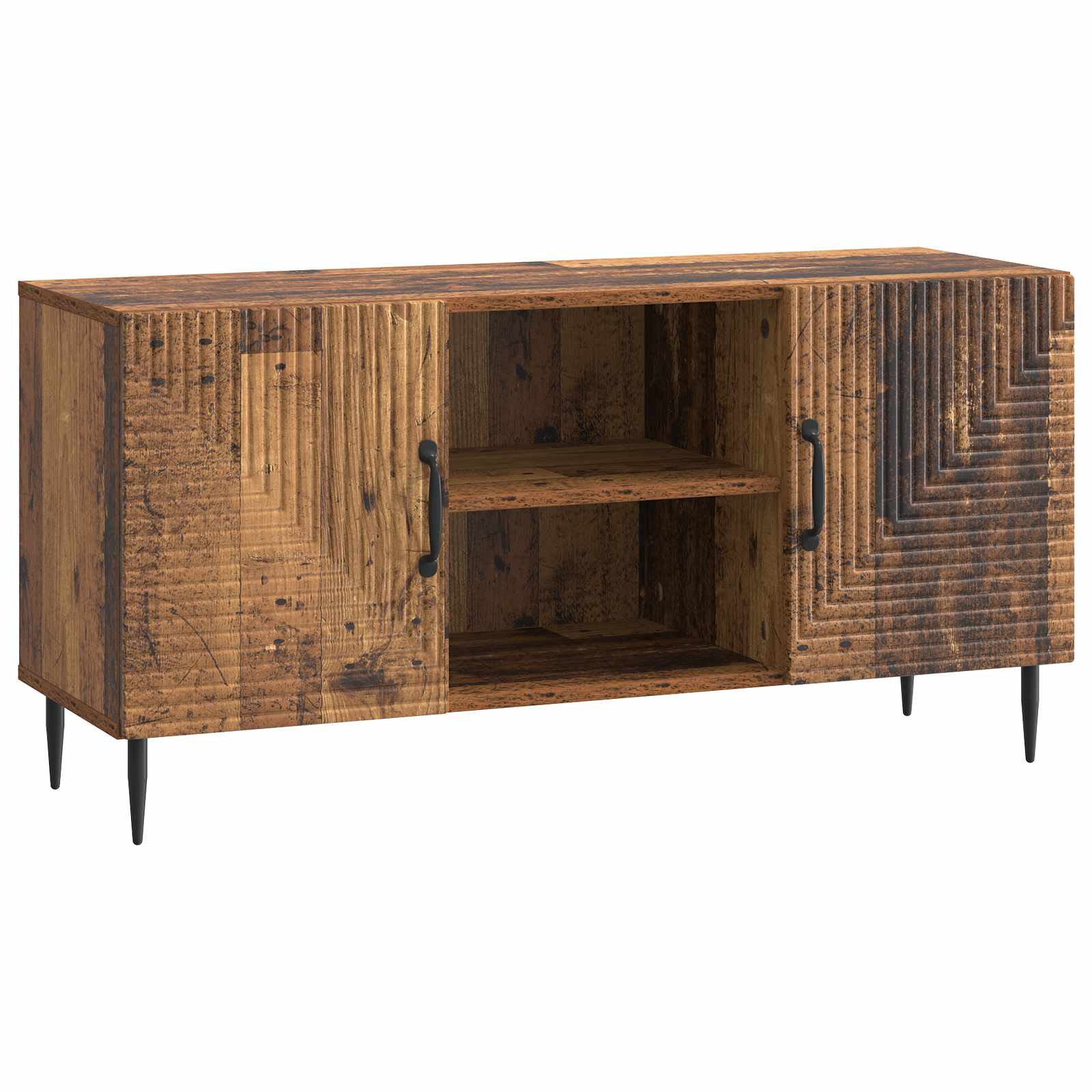 Mobile TV Legno antico 102 x 34,5 x 50 cm Legno ingegnerizzato
