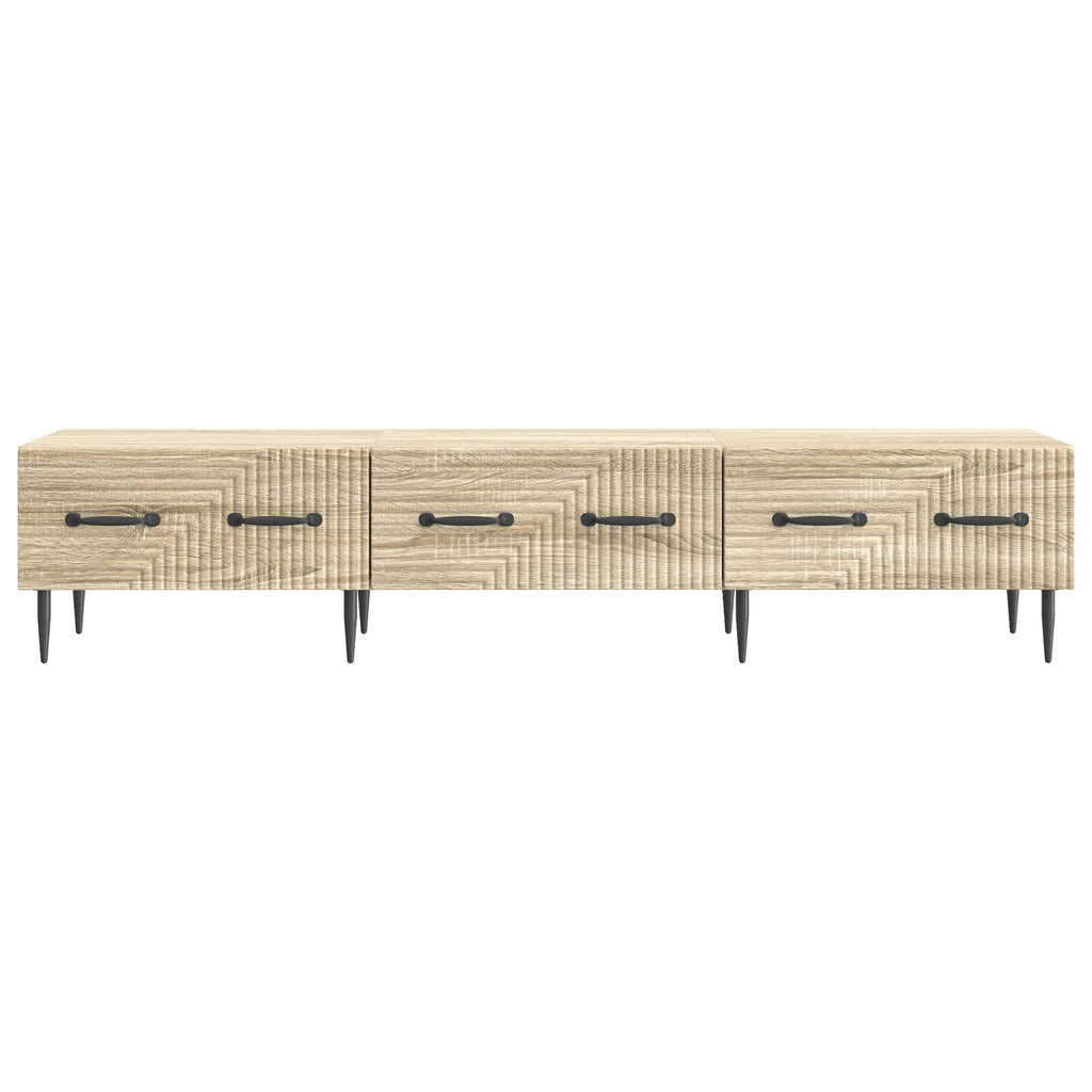 Mobile TV Rovere Sonoma 147 x 34,5 x 30 cm Legno ingegnerizzato