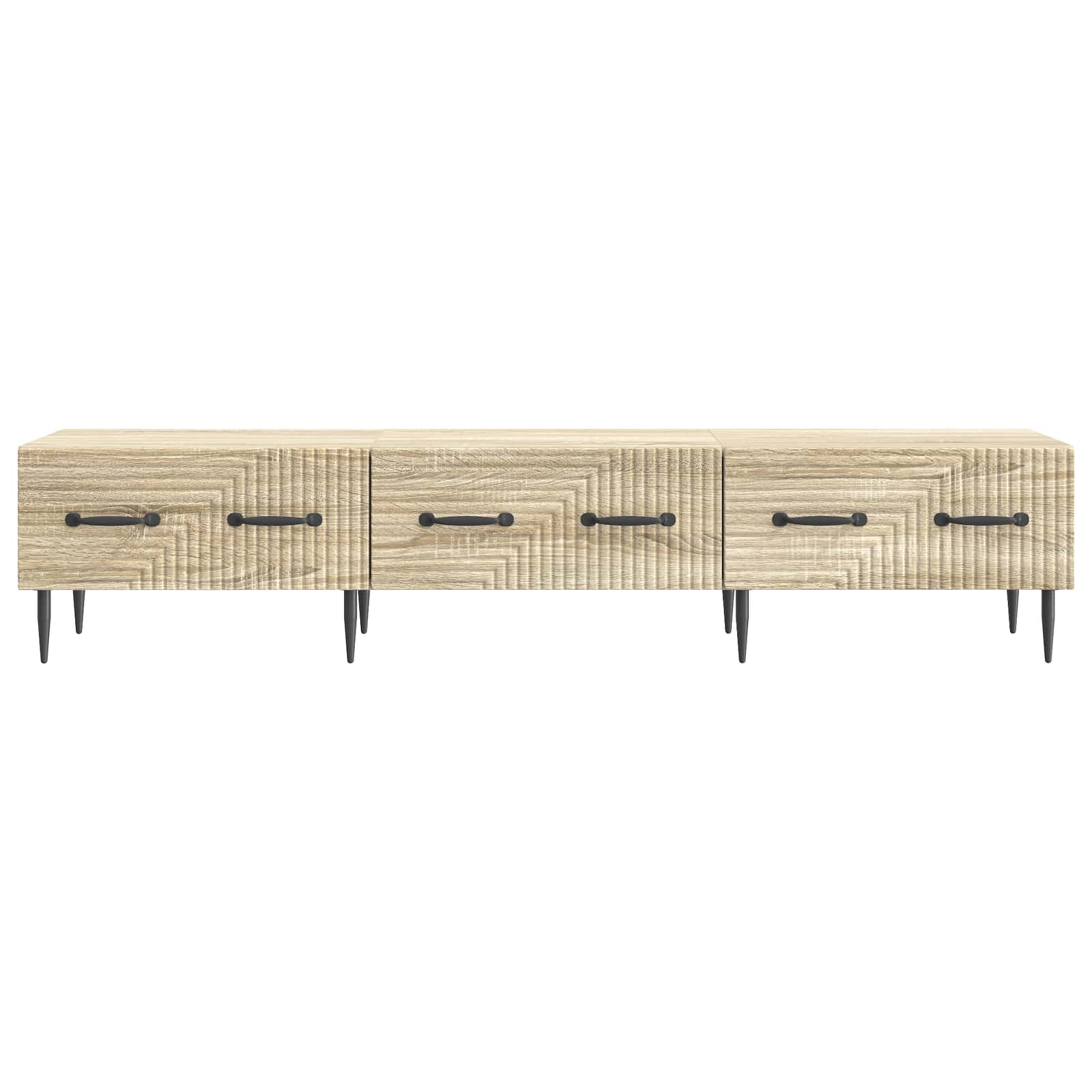 Mobile TV Rovere Sonoma 147 x 34,5 x 30 cm Legno ingegnerizzato