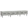 Mobile TV con cassetto Grigio Cemento 147 x 34,5 x 30 cm