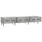 Mobile TV con cassetto Grigio Cemento 147 x 34,5 x 30 cm