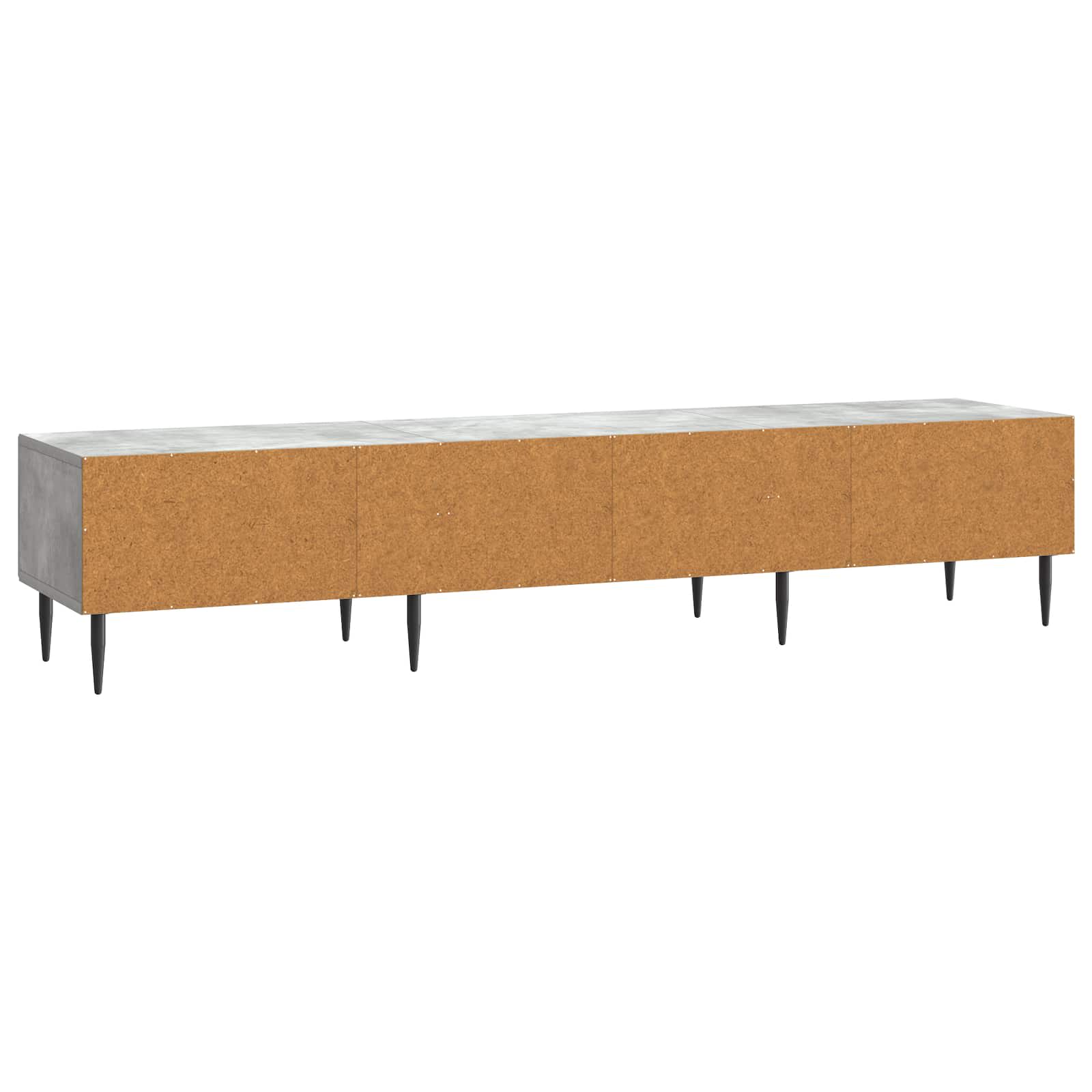 Mobile TV con cassetto Grigio Cemento 147 x 34,5 x 30 cm