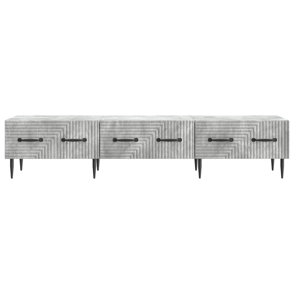 Mobile TV con cassetto Grigio Cemento 147 x 34,5 x 30 cm