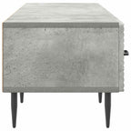Mobile TV con cassetto Grigio Cemento 147 x 34,5 x 30 cm
