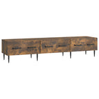 Mobile TV Rovere Fumo 147 x 34,5 x 30 cm Legno ingegnerizzato