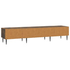 Mobile TV Rovere Fumo 147 x 34,5 x 30 cm Legno ingegnerizzato