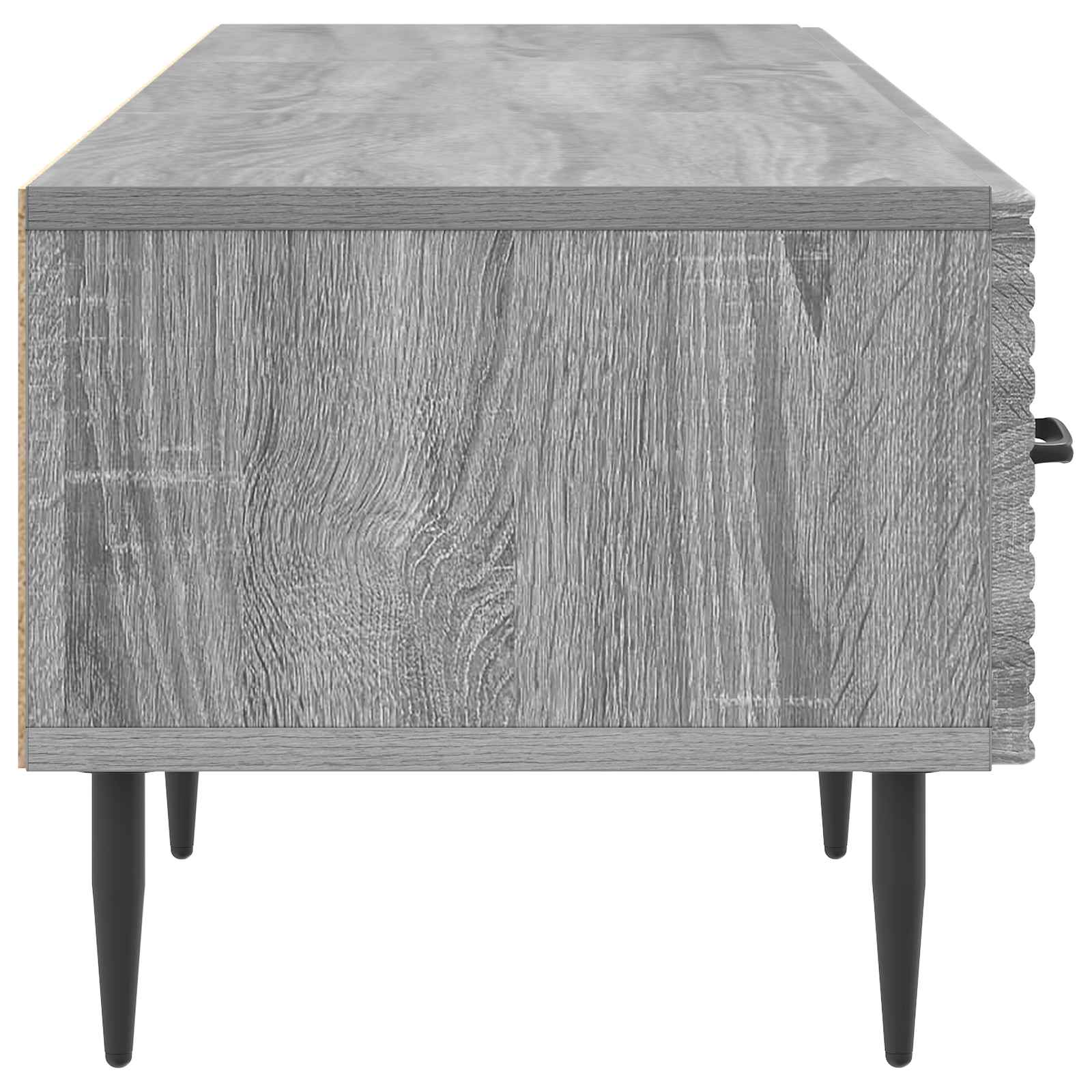 Mobile TV Grigio Sonoma 147 x 34,5 x 30 cm Legno ingegnerizzato