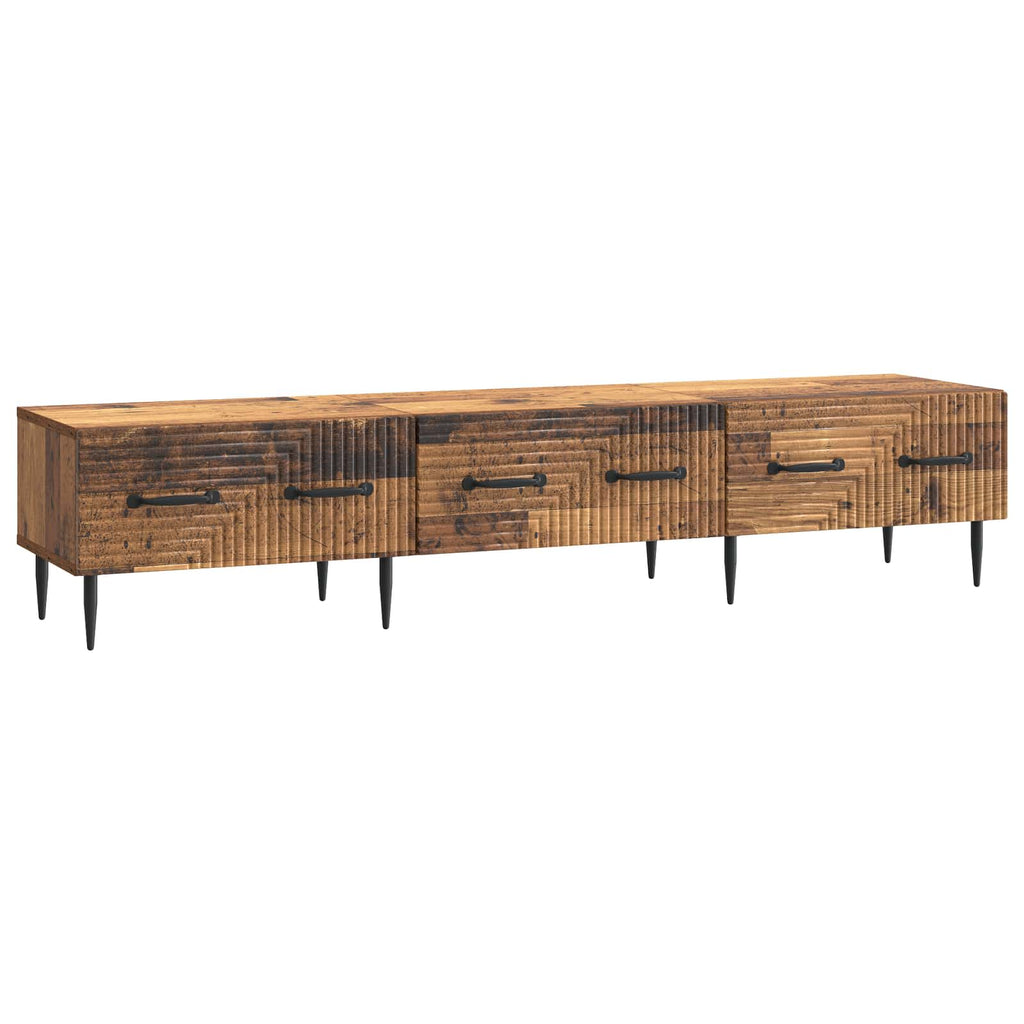 Mobile TV Legno antico 147 x 34,5 x 30 cm Legno ingegnerizzato