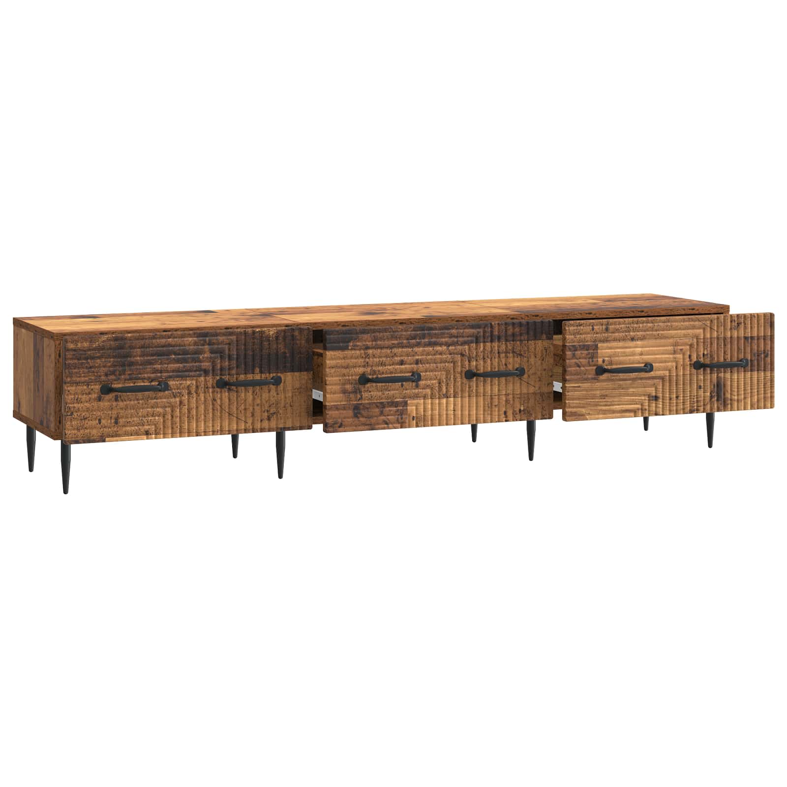 Mobile TV Legno antico 147 x 34,5 x 30 cm Legno ingegnerizzato