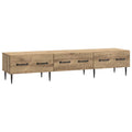 Mobile TV con cassetto Rovere Artigianale 147 x 34,5 x 30 cm
