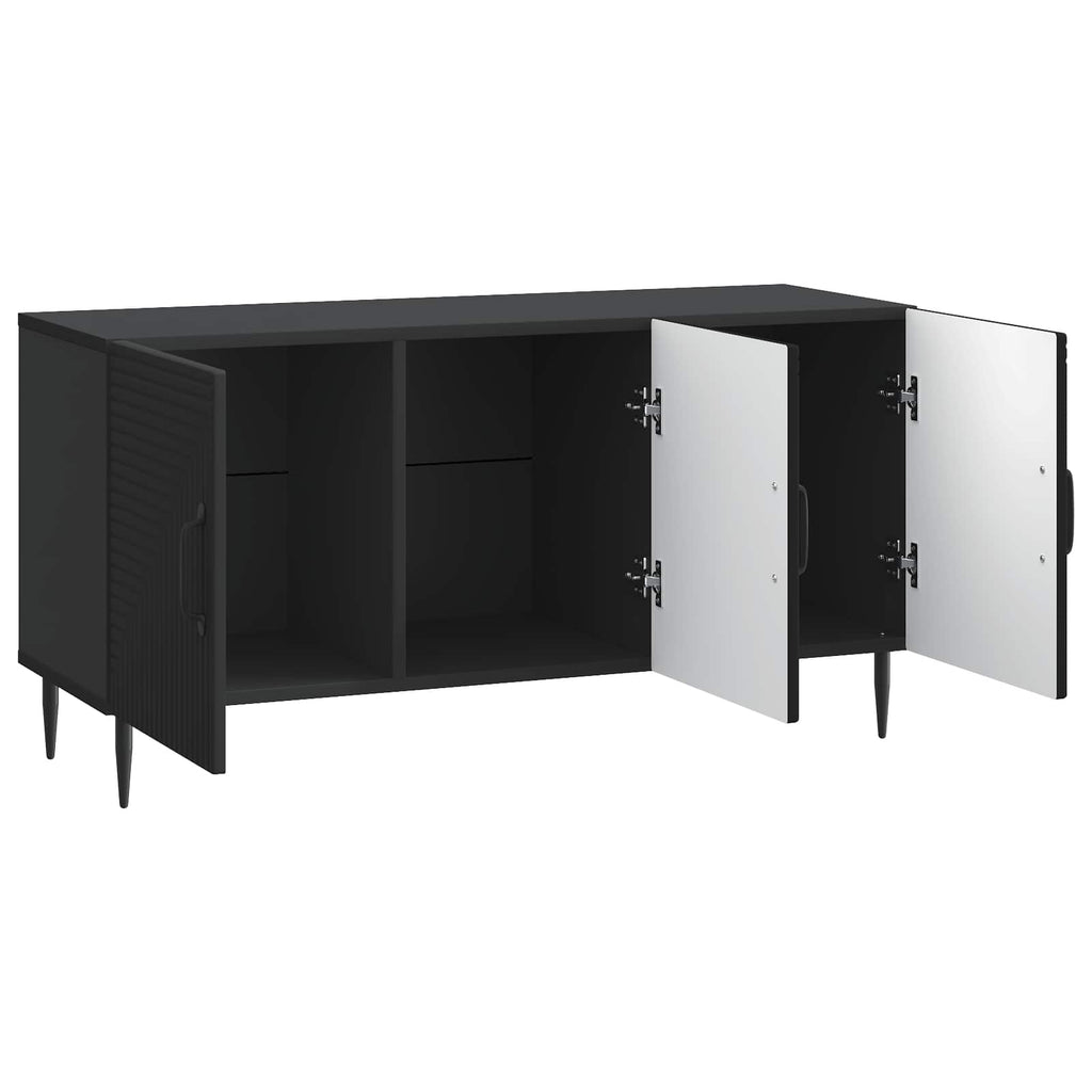 Mobile TV Nero 99 x 34,5 x 50 cm Legno ingegnerizzato