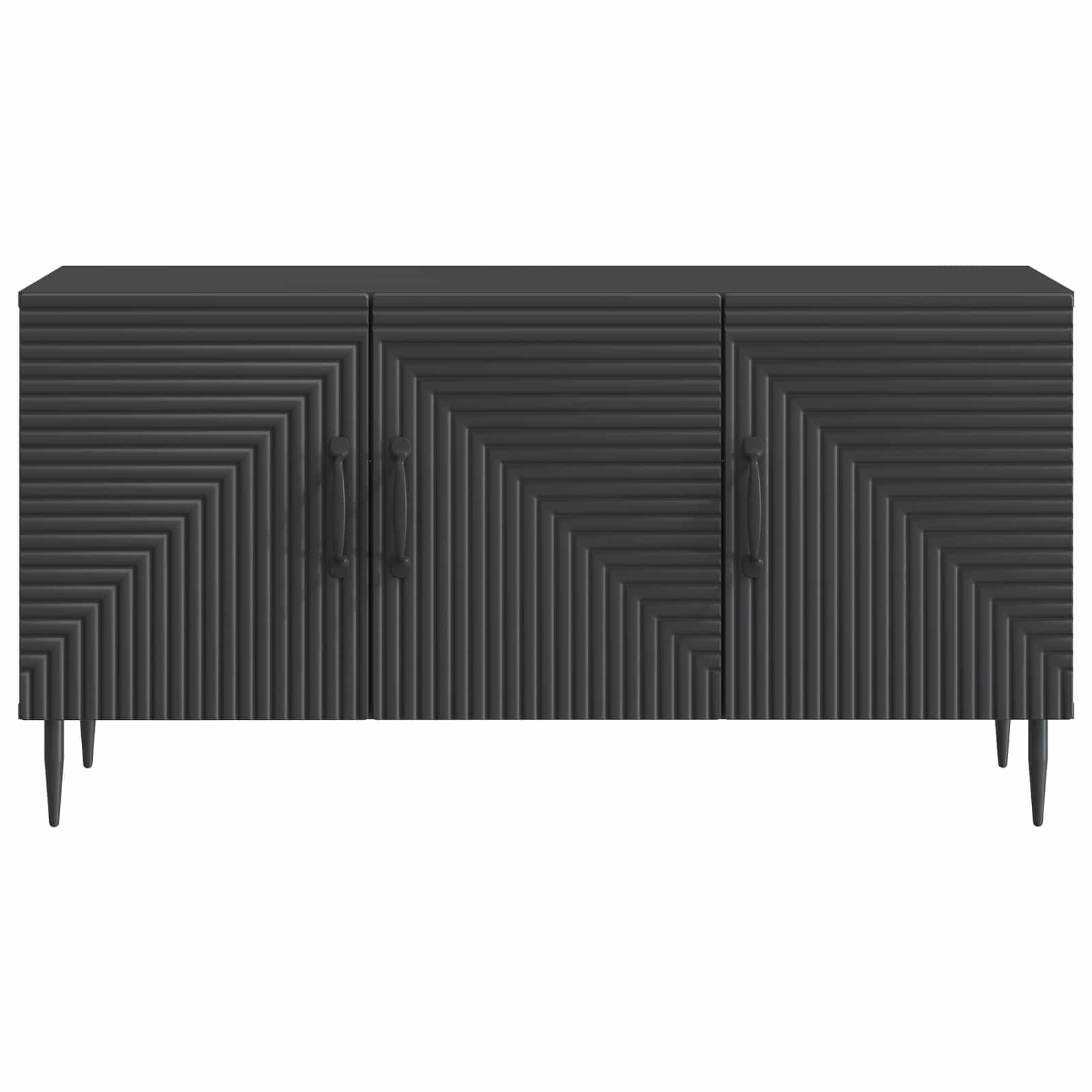 Mobile TV Nero 99 x 34,5 x 50 cm Legno ingegnerizzato