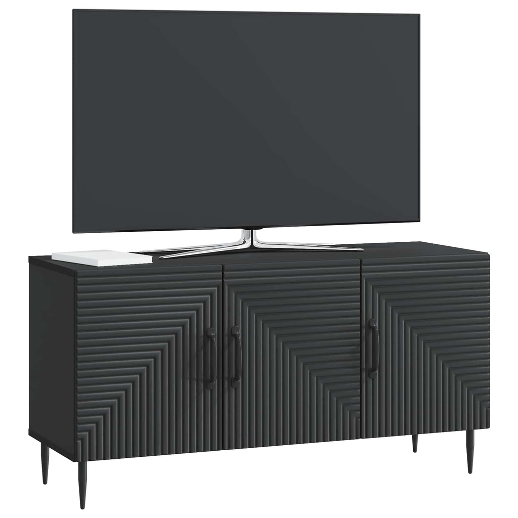 Mobile TV Nero 99 x 34,5 x 50 cm Legno ingegnerizzato