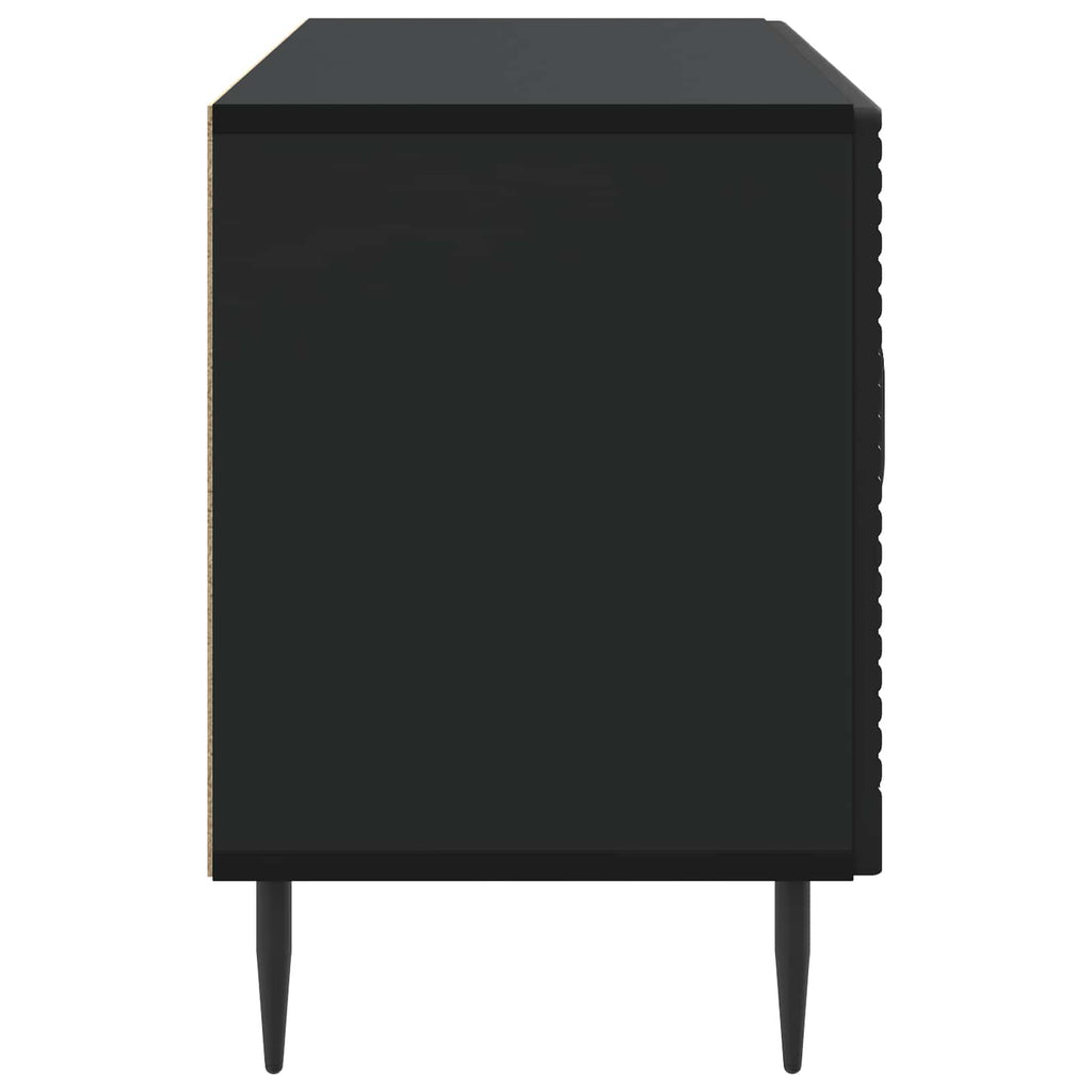 Mobile TV Nero 99 x 34,5 x 50 cm Legno ingegnerizzato