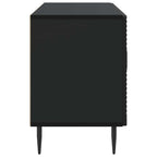 Mobile TV Nero 99 x 34,5 x 50 cm Legno ingegnerizzato