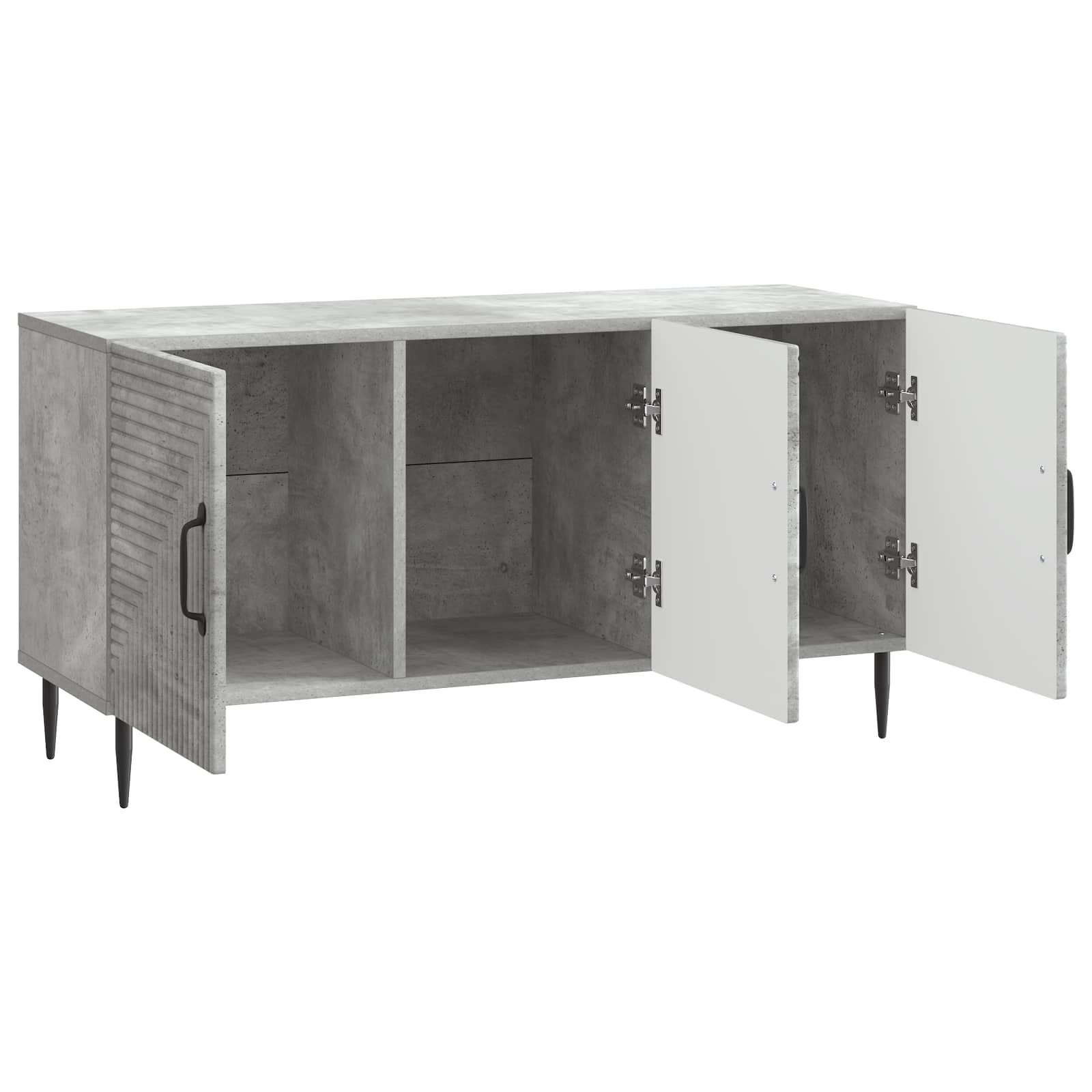 Mobile TV Grigio Cemento 99 x 34,5 x 50 cm Legno ingegnerizzato