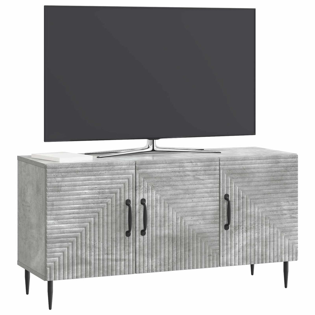 Mobile TV Grigio Cemento 99 x 34,5 x 50 cm Legno ingegnerizzato