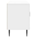Mobile TV Bianco Lucido 99 x 34,5 x 50 cm Legno ingegnerizzato