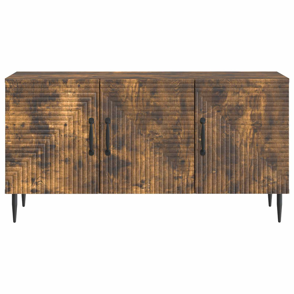 Mobile TV Rovere Fumo 99 x 34,5 x 50 cm Legno ingegnerizzato