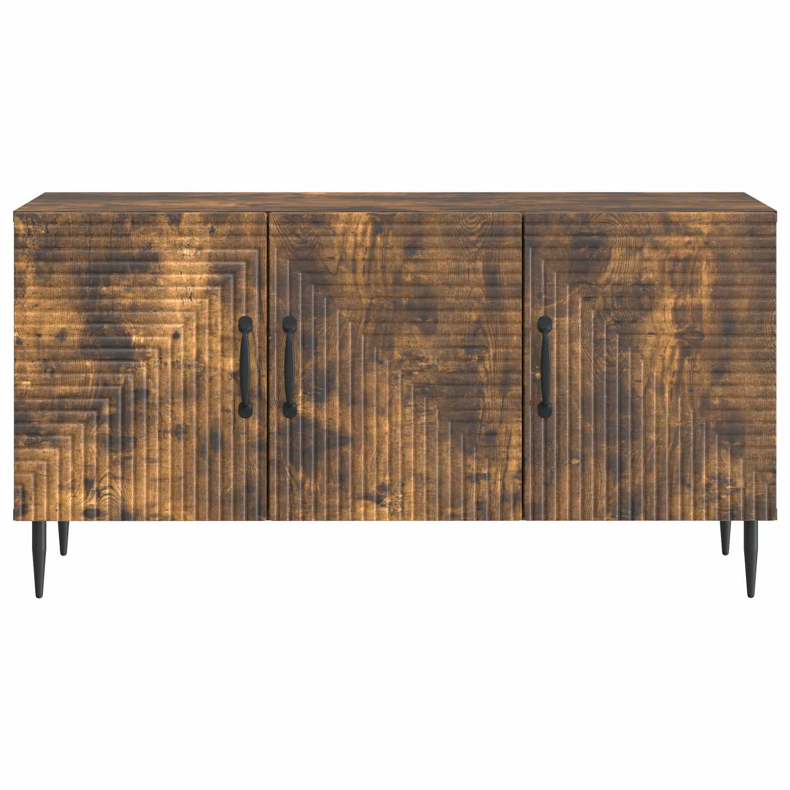 Mobile TV Rovere Fumo 99 x 34,5 x 50 cm Legno ingegnerizzato