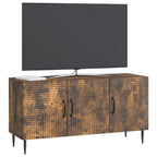 Mobile TV Rovere Fumo 99 x 34,5 x 50 cm Legno ingegnerizzato