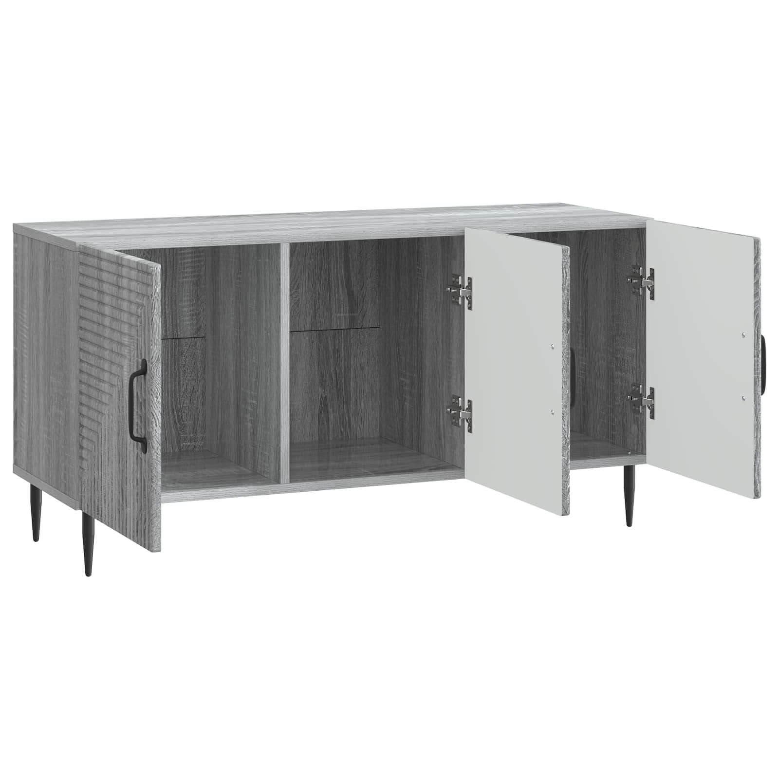 Mobile TV Grigio Sonoma 99 x 34,5 x 50 cm Legno ingegnerizzato