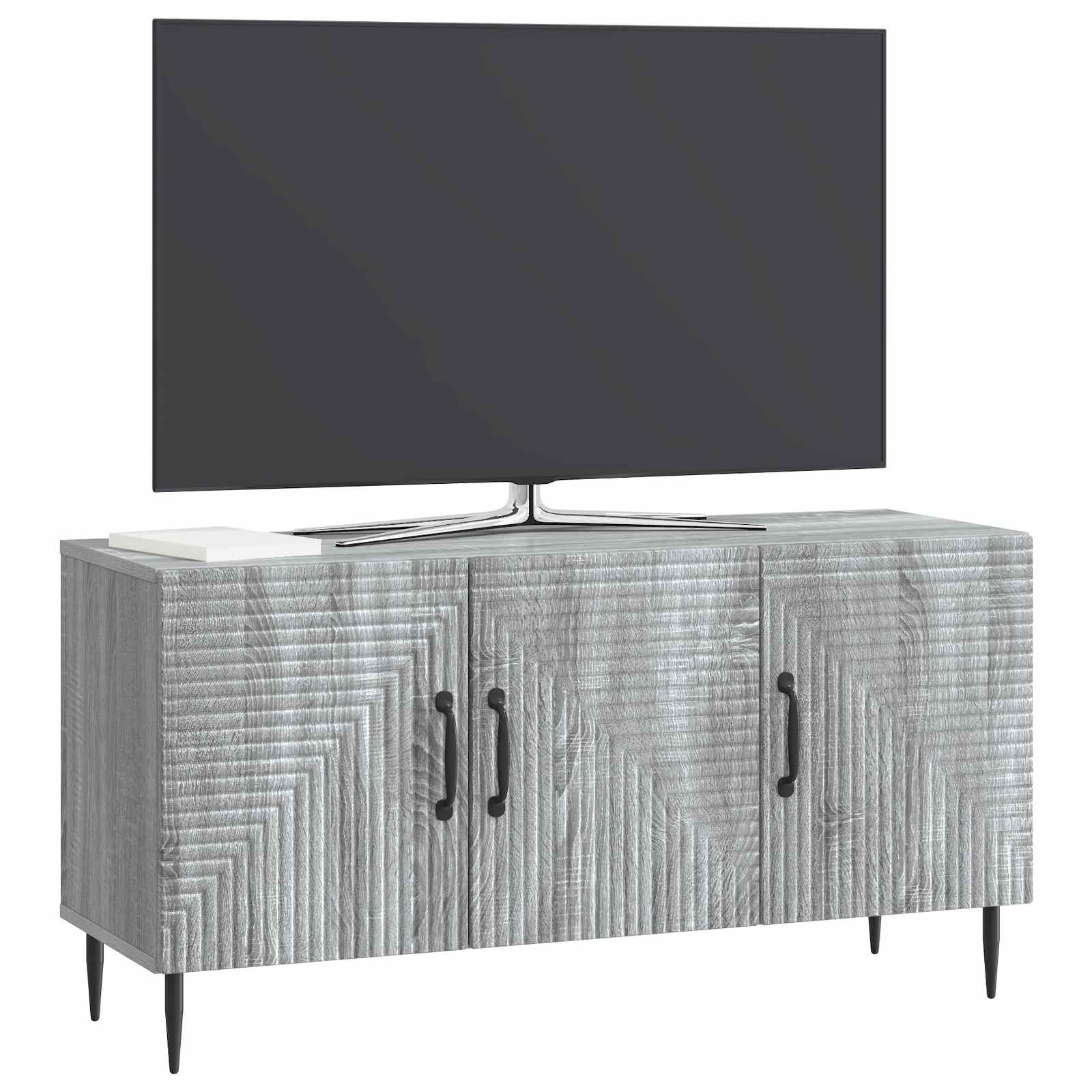 Mobile TV Grigio Sonoma 99 x 34,5 x 50 cm Legno ingegnerizzato