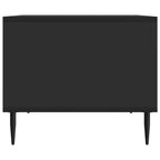 Tavolino da salotto Nero 90 x 50 x 40 cm Legno ingegnerizzato