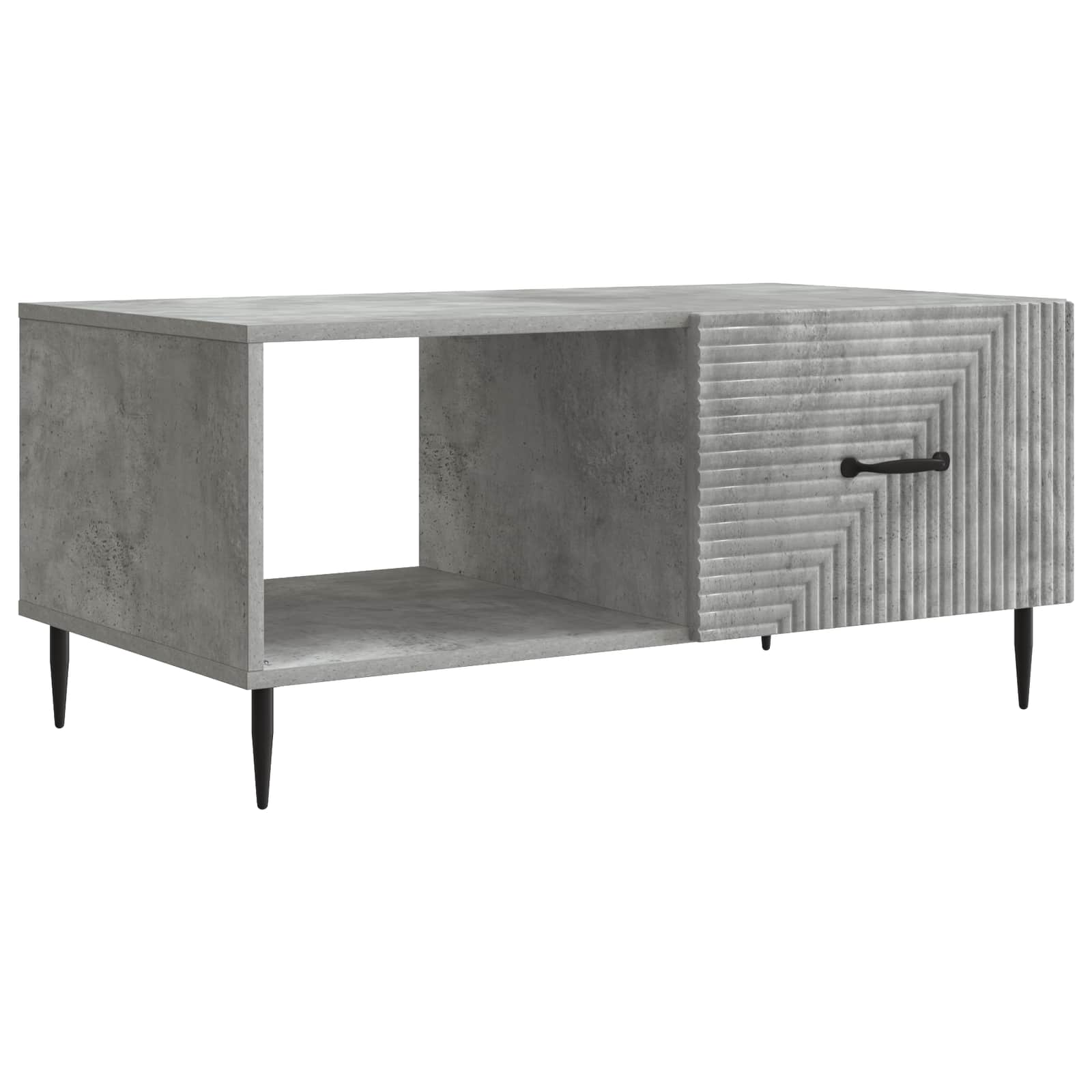 Tavolino da salotto Grigio Cemento 90 x 50 x 40 cm