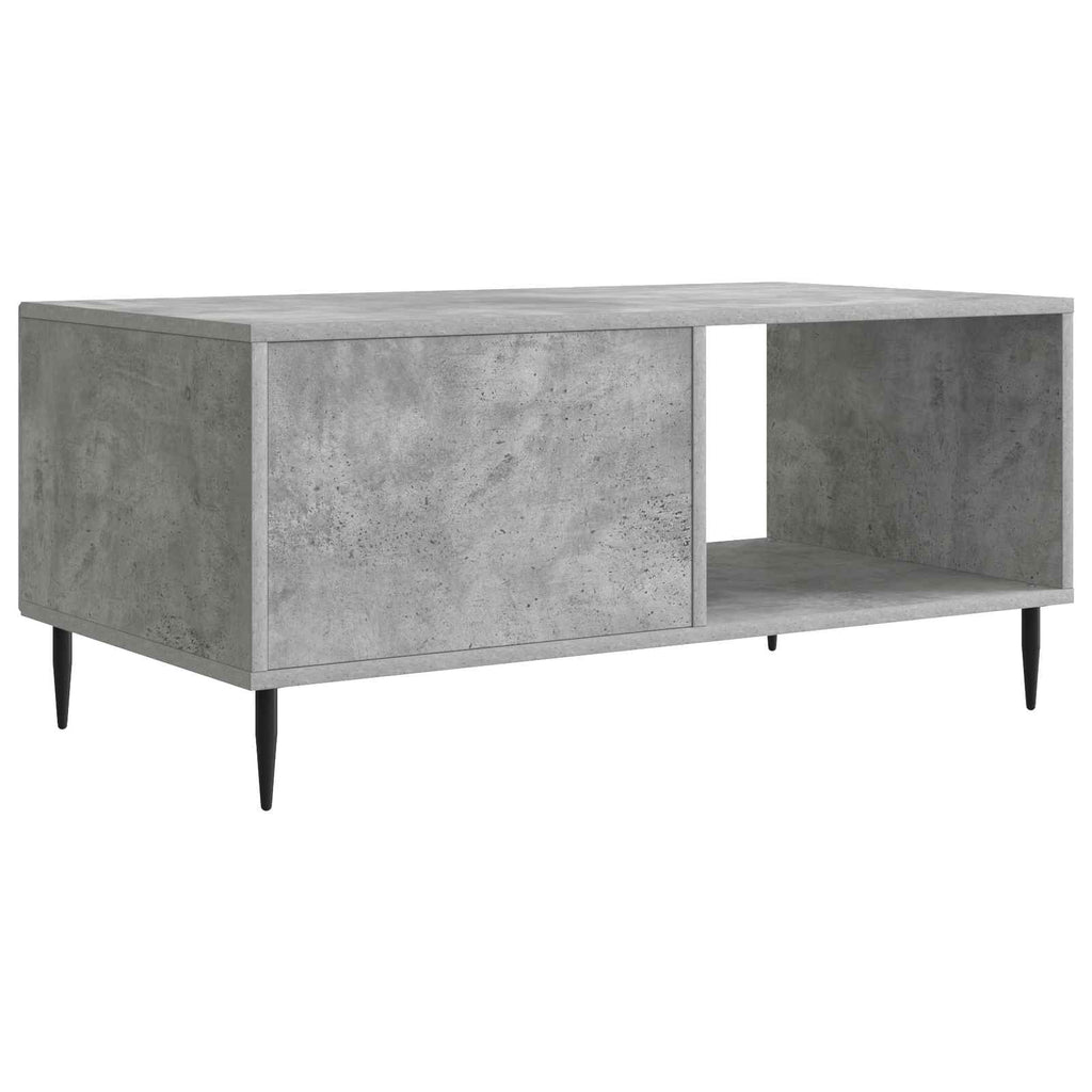 Tavolino da salotto Grigio Cemento 90 x 50 x 40 cm