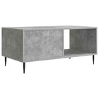 Tavolino da salotto Grigio Cemento 90 x 50 x 40 cm