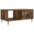 Tavolino da salotto Rovere Fumo 90 x 50 x 40 cm