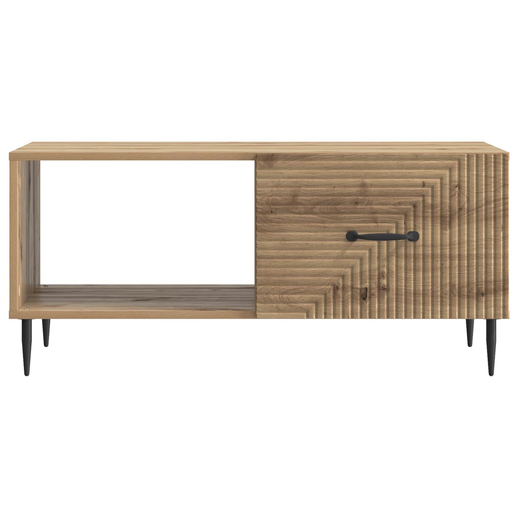 Tavolino da salotto Rovere Artigianale 90 x 50 x 40 cm
