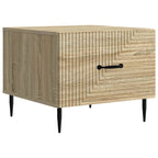 Tavolino da salotto con cassetto Rovere Sonoma 49 x 50 x 40 cm