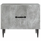 Tavolino da salotto con cassetto Grigio Cemento 49 x 50 x 40 cm