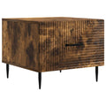 Tavolino da salotto con cassetto Rovere Fumo 49 x 50 x 40 cm