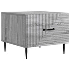 Tavolino da salotto con cassetto Grigio Sonoma 49 x 50 x 40 cm