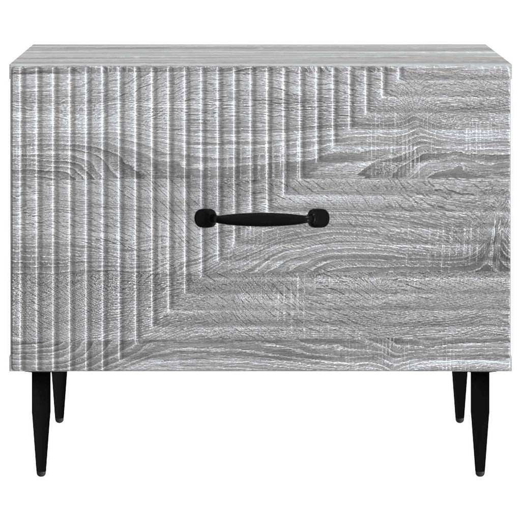 Tavolino da salotto con cassetto Grigio Sonoma 49 x 50 x 40 cm