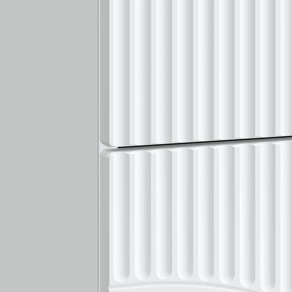 Armadio da Notte con cassetto 2 pcs Bianco 43 x 34,5 x 44,5 cm