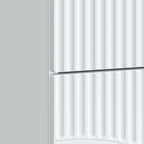 Armadio da Notte con cassetto 2 pcs Bianco 43 x 34,5 x 44,5 cm