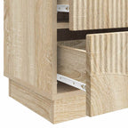 Armadio da Notte con cassetto Rovere Sonoma 43 x 34,5 x 44,5 cm