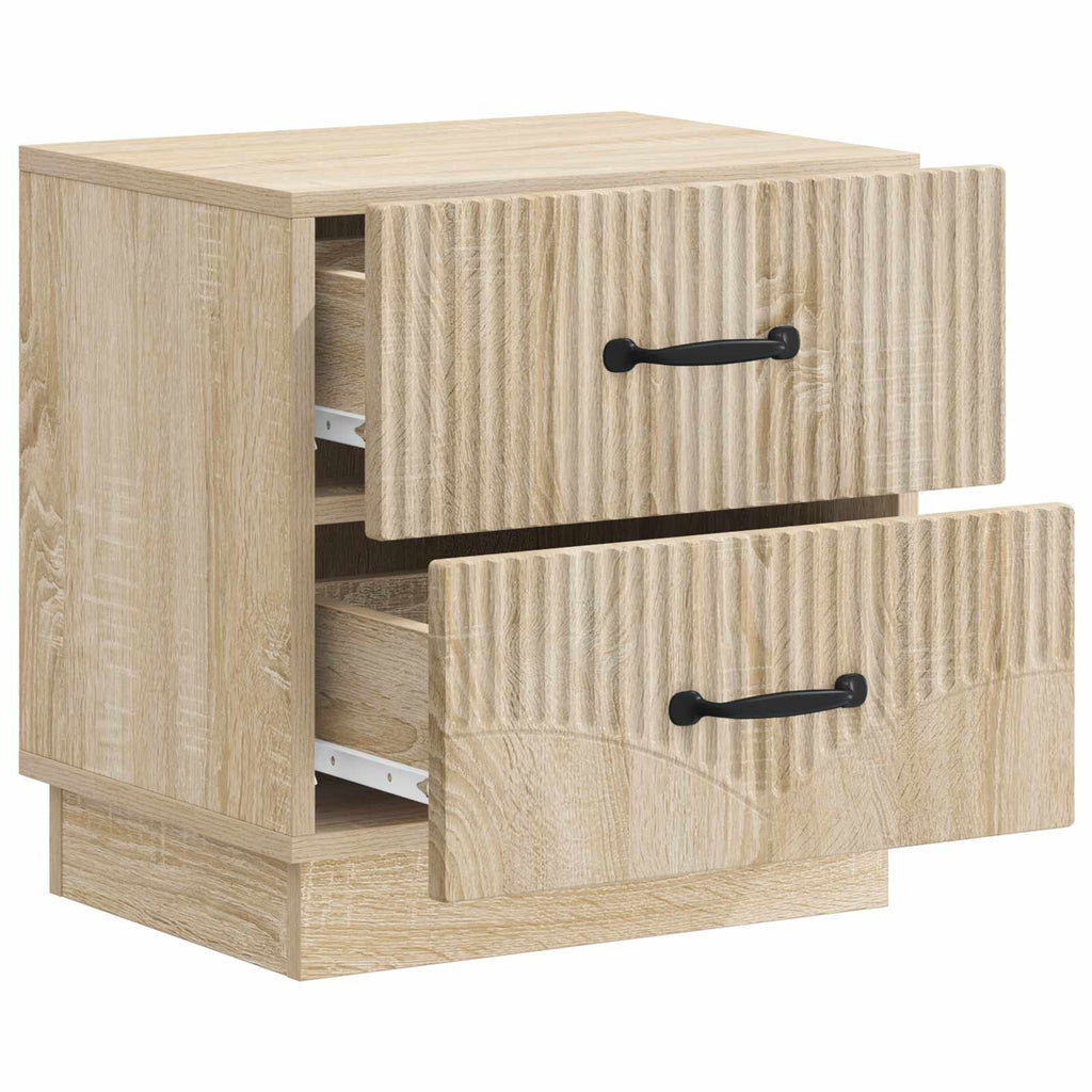Armadio da Notte con cassetto Rovere Sonoma 43 x 34,5 x 44,5 cm