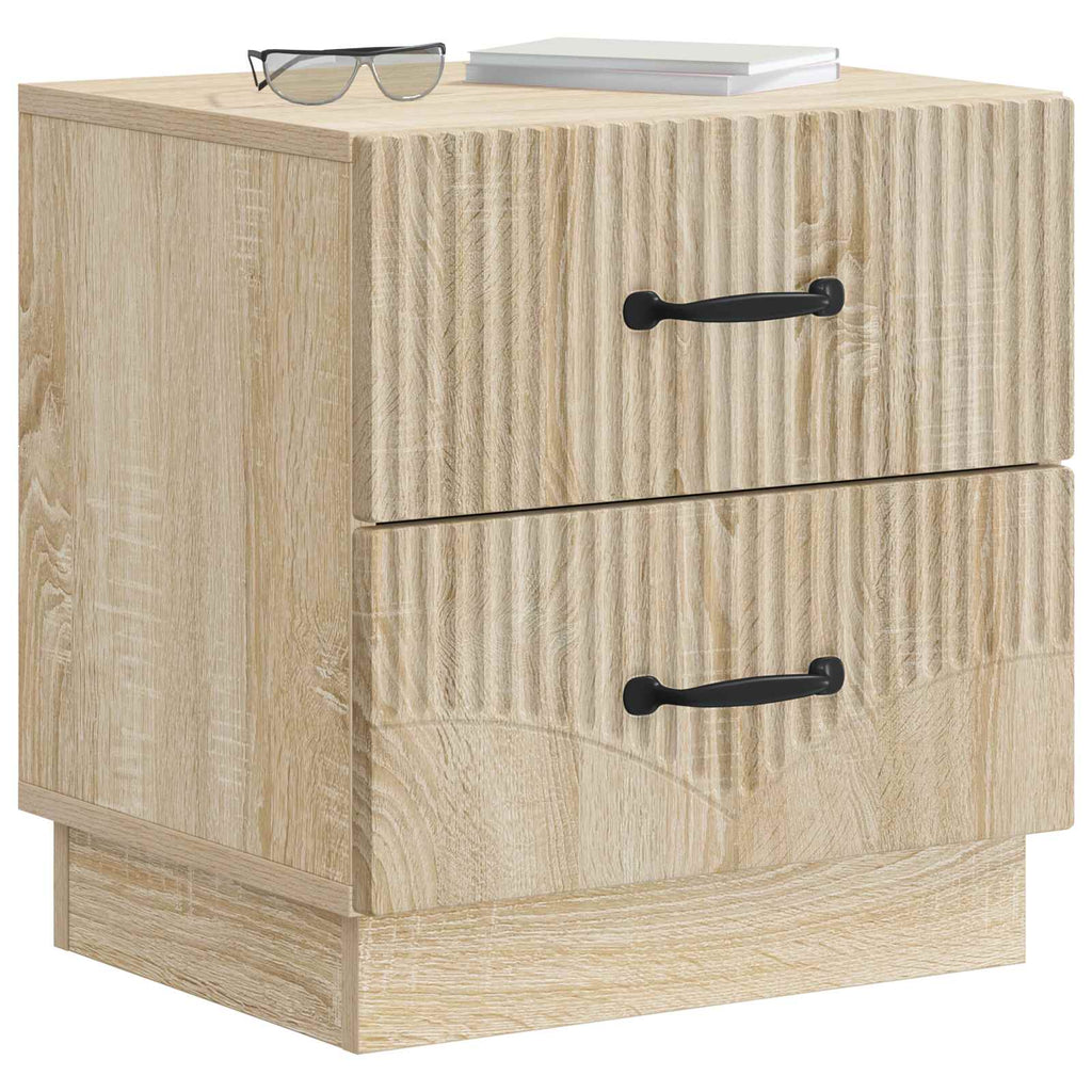 Armadio da Notte con cassetto Rovere Sonoma 43 x 34,5 x 44,5 cm