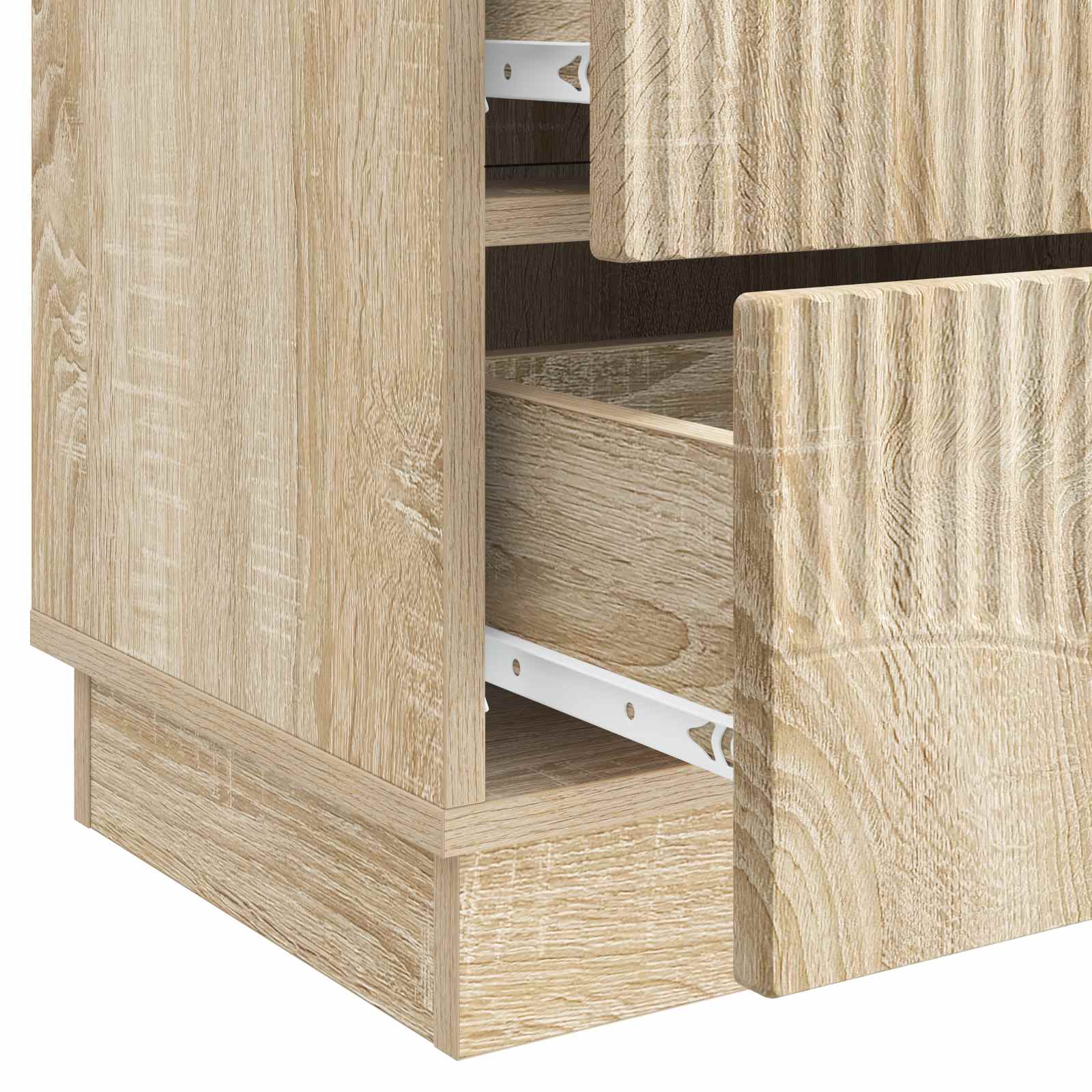 Armadio da Notte 2 pcs Rovere Sonoma 43 x 34,5 x 44,5 cm
