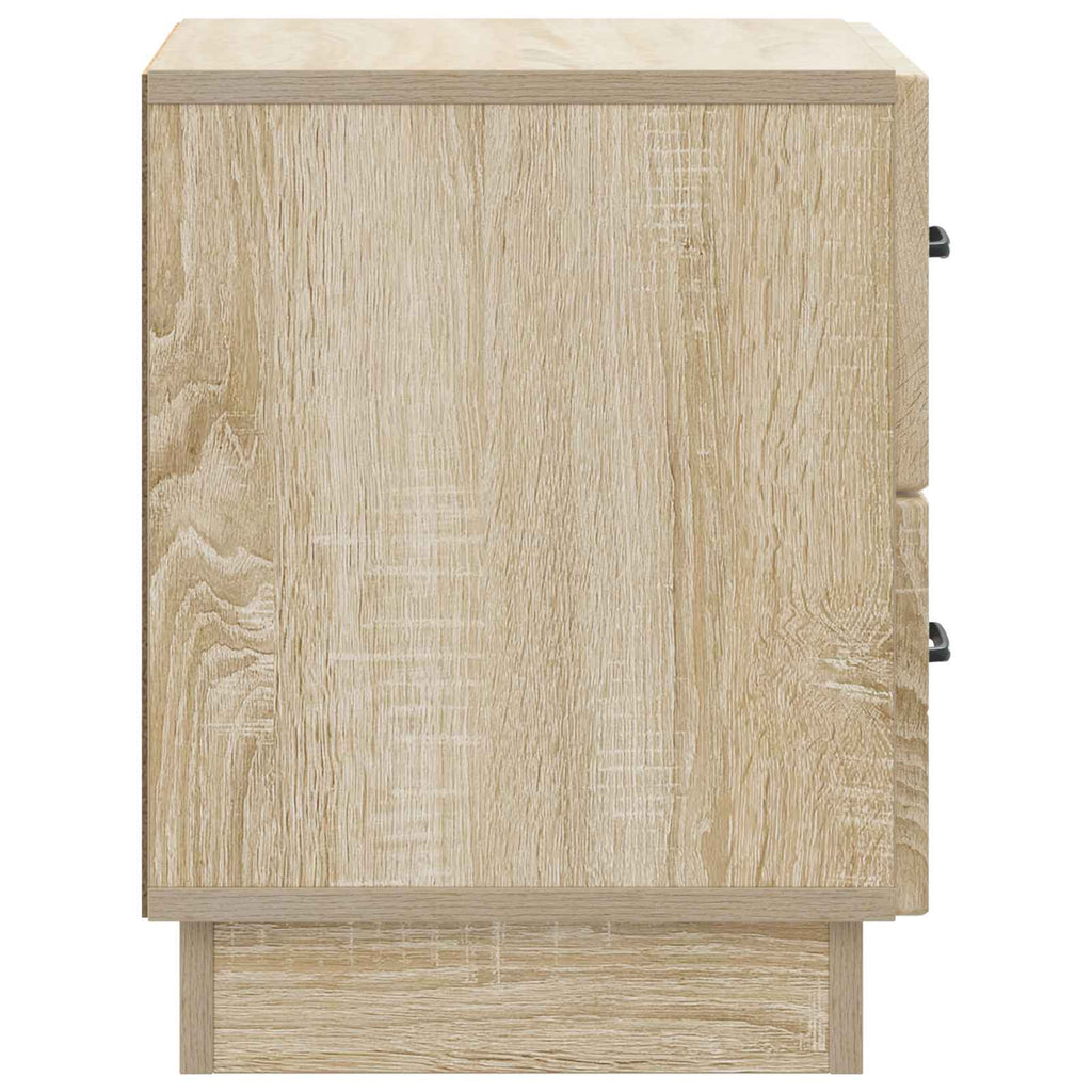 Armadio da Notte 2 pcs Rovere Sonoma 43 x 34,5 x 44,5 cm